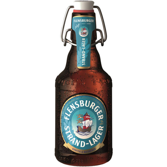 Flensburger Strand-Lager 0,33l MW foodpipe [Lebensmittel-Lieferservice Rostock]