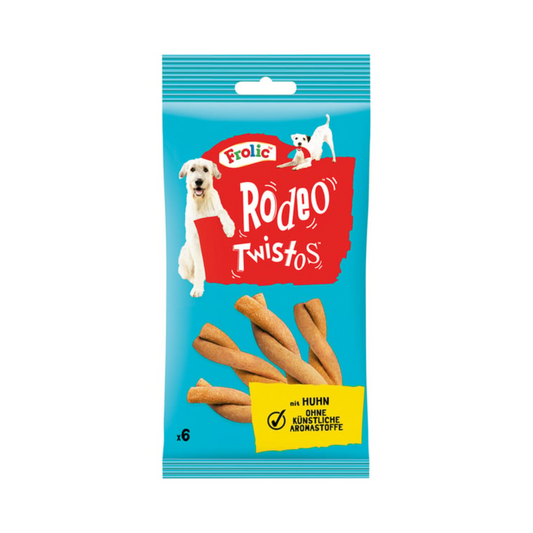Frolic Rodeo Twistos mit Geflügel 6ST 105g foodpipe [Lebensmittel-Lieferservice Rostock]