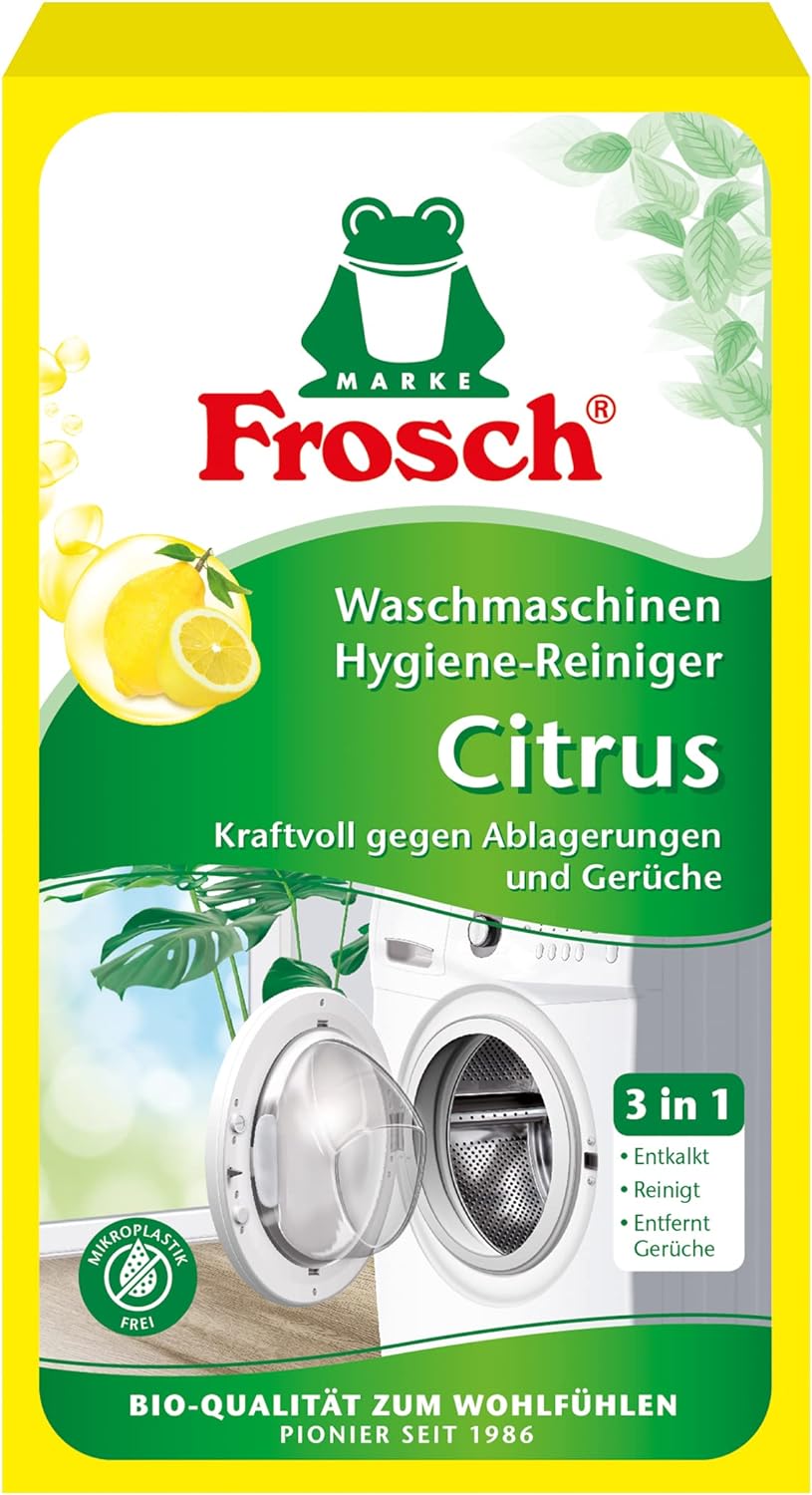 Frosch Citrus Waschmaschinen Hygiene-Reiniger 250g foodpipe [Lebensmittel-Lieferservice Rostock]