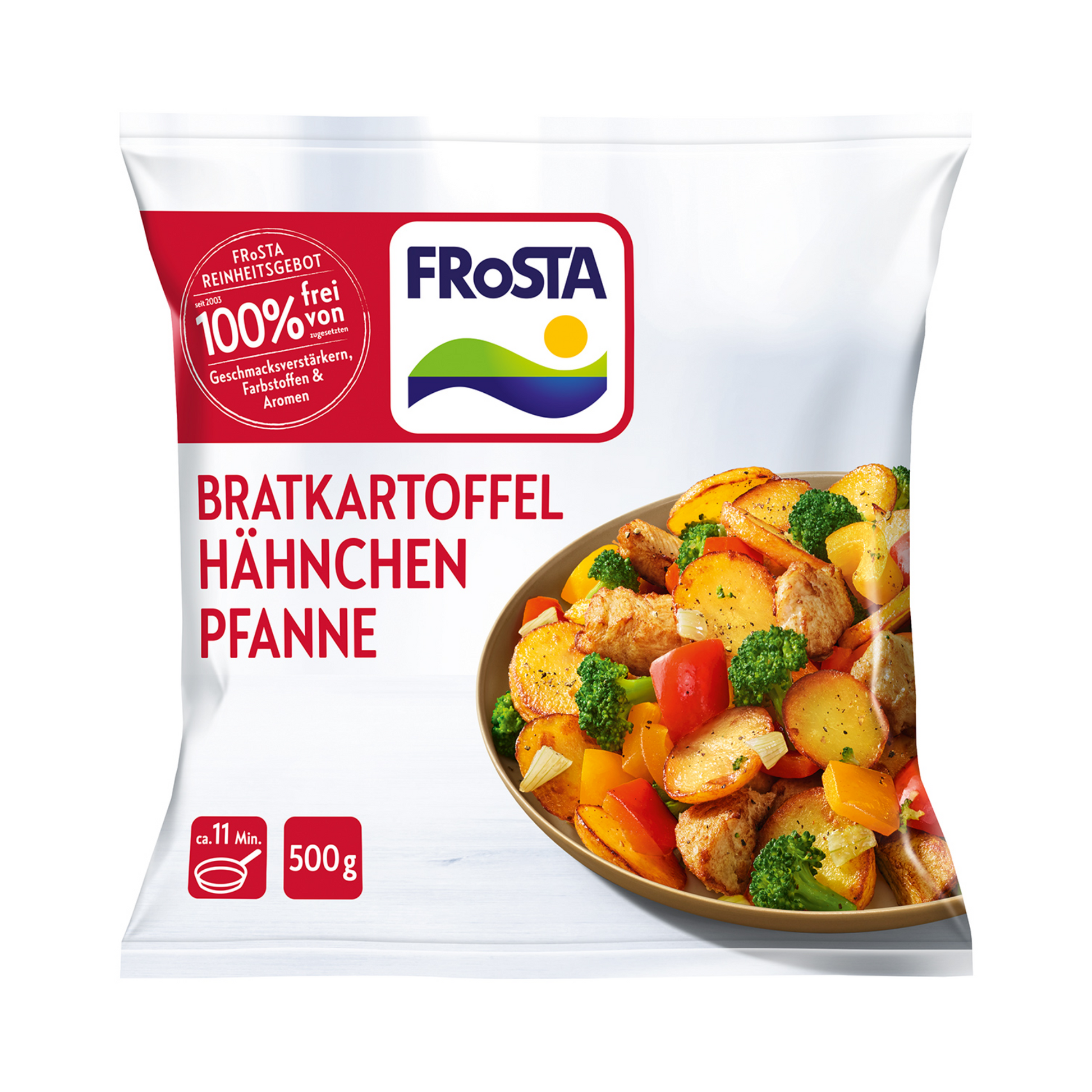 Frosta Bratkartoffel /Hähnchen Pfanne 500g foodpipe [Lebensmittel-Lieferservice Rostock]