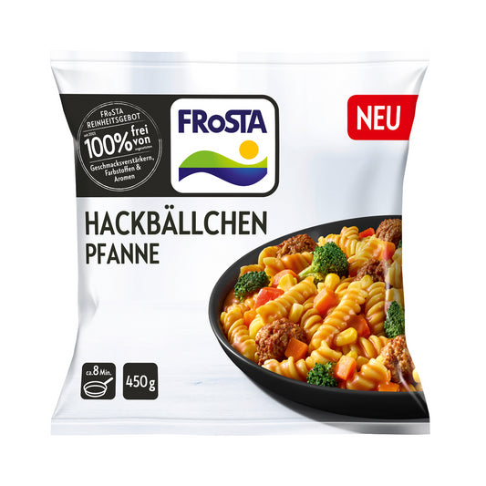 Frosta Hackbällchen Pfanne 450g foodpipe [Lebensmittel-Lieferservice Rostock]