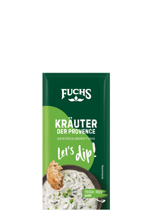 Fuchs Let's dip! Kräuter der Provence 7,5g foodpipe [Lebensmittel-Lieferservice Rostock]
