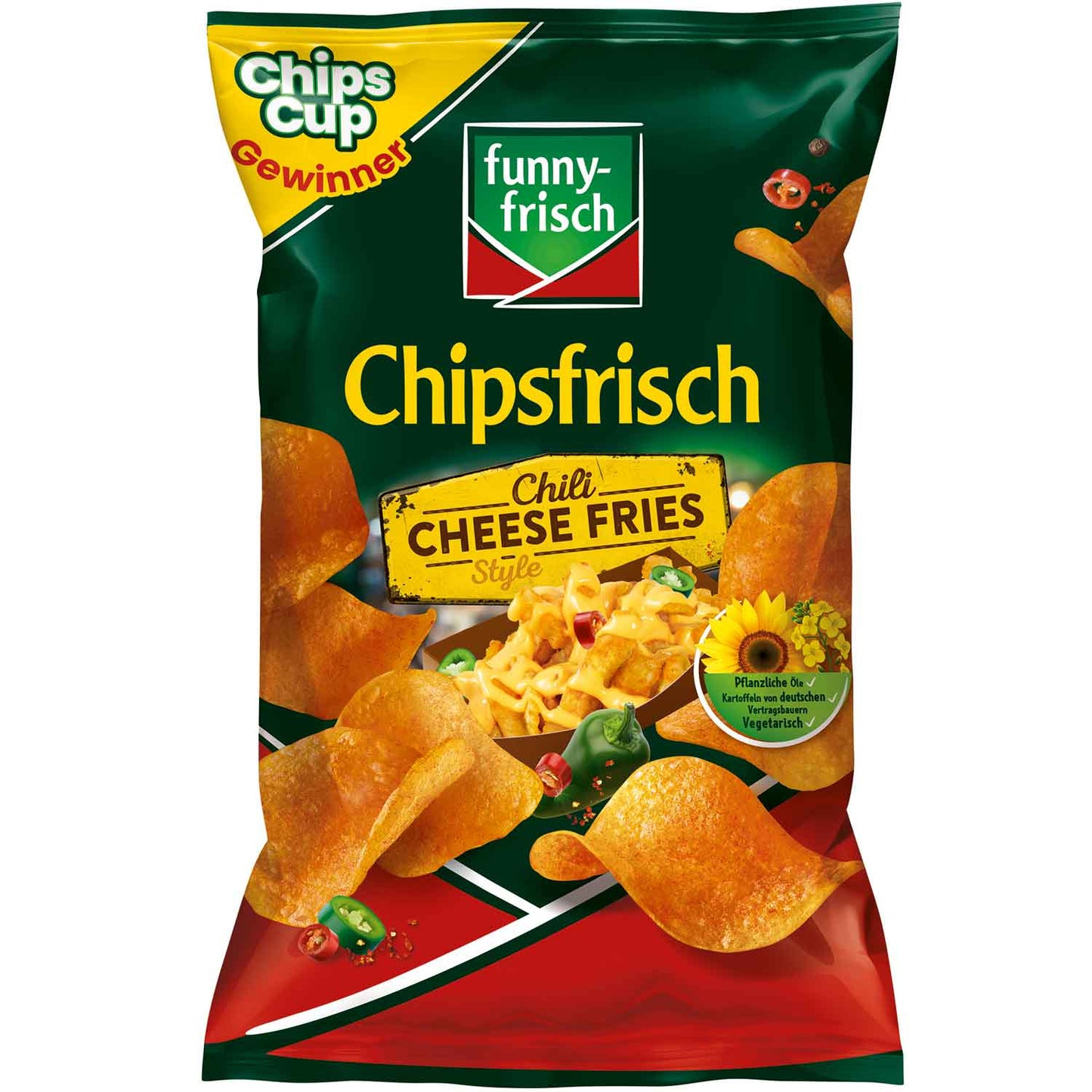 Funny-frisch Chipsfrisch Chili Cheese Fries Style 150g foodpipe [Lebensmittel-Lieferservice Rostock]