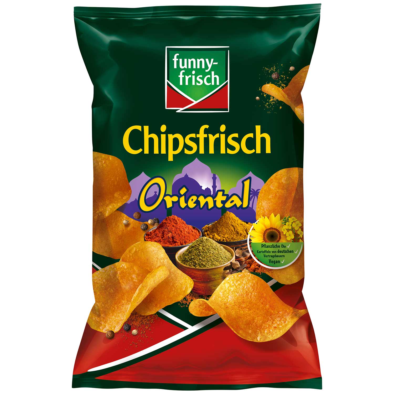 Funny-frisch Chipsfrisch Oriental 150g foodpipe [Lebensmittel-Lieferservice Rostock]