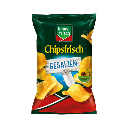 Funny-frisch Chipsfrisch gesalzen 150g foodpipe [Lebensmittel-Lieferservice Rostock]