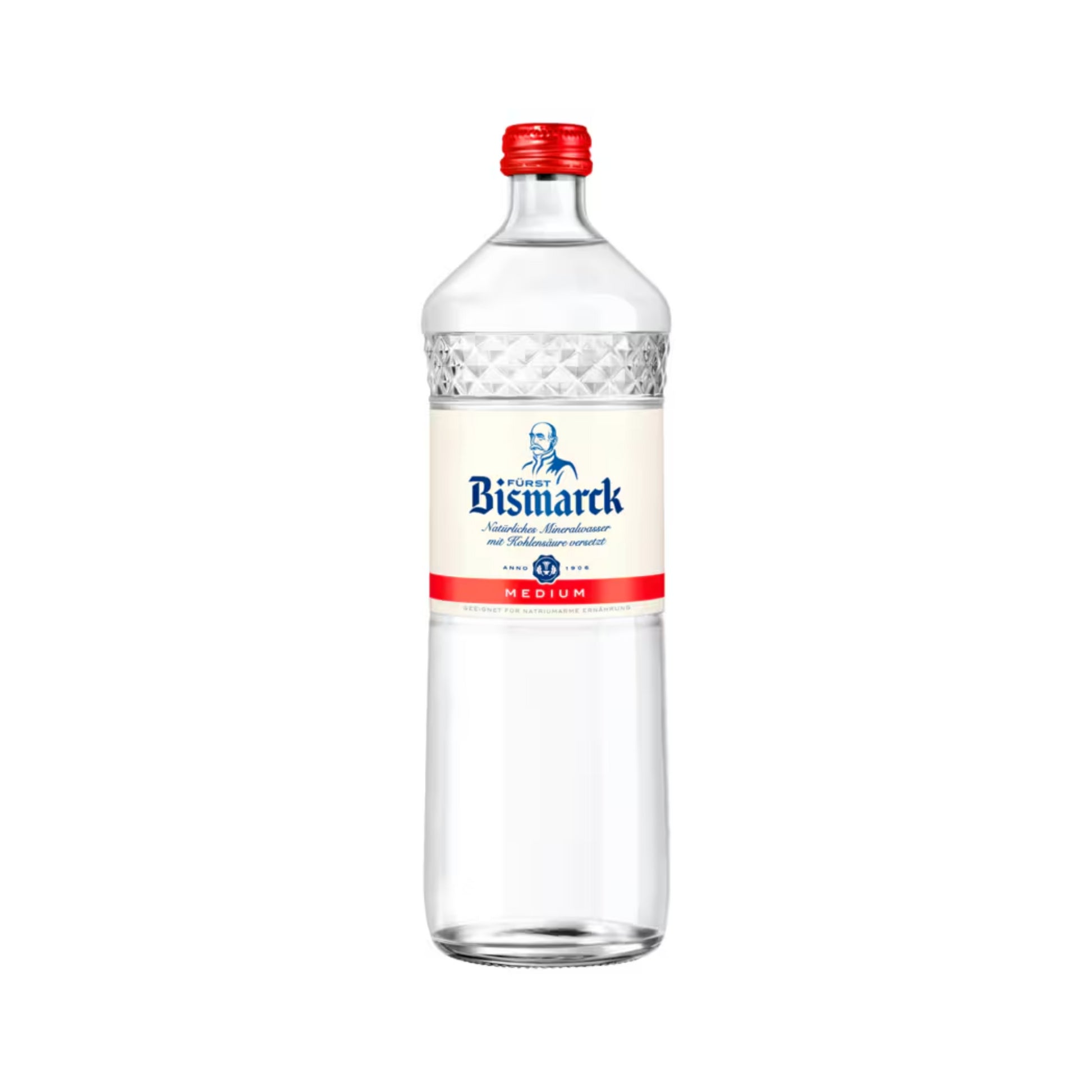 Fürst Bismarck Mineralwasser Medium 0,75l MW foodpipe [Lebensmittel-Lieferservice Rostock]