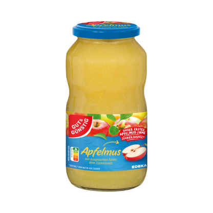 GUT&GÜNSTIG Apfelmus ohne Zuckerzusatz 710g foodpipe [Lebensmittel-Lieferservice Rostock]