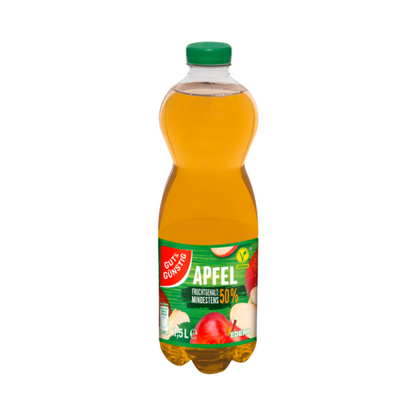 GUT&GÜNSTIG Apfelnektar 1,5l DPG foodpipe [Lebensmittel-Lieferservice Rostock]