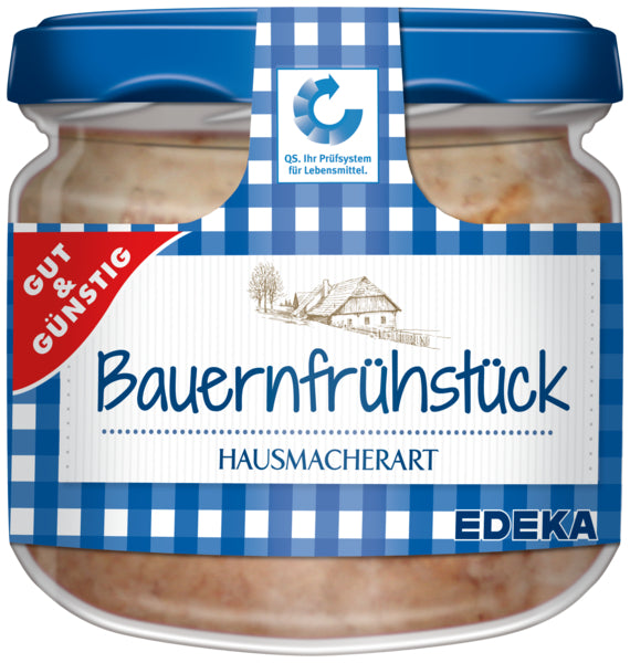 GUT&GÜNSTIG Bauernfrühstück Hausmacherart 250g QS foodpipe [Lebensmittel-Lieferservice Rostock]