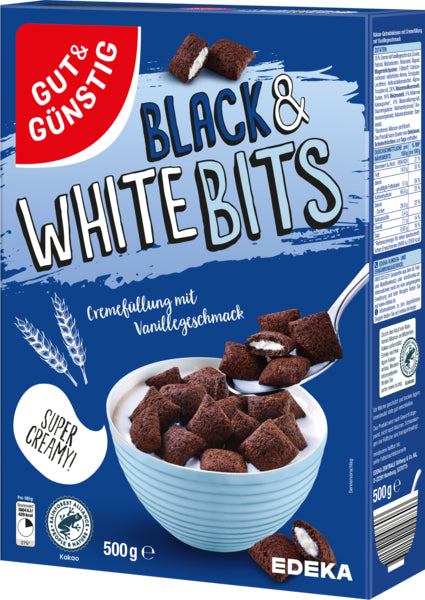 GUT&GÜNSTIG Black&White Bits 500g foodpipe [Lebensmittel-Lieferservice Rostock]