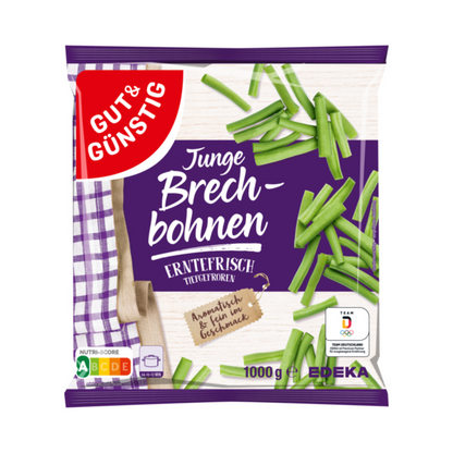 GUT&GÜNSTIG Brechbohnen 1000g foodpipe [Lebensmittel-Lieferservice Rostock]