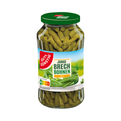 GUT&GÜNSTIG Brechbohnen 660g foodpipe [Lebensmittel-Lieferservice Rostock]