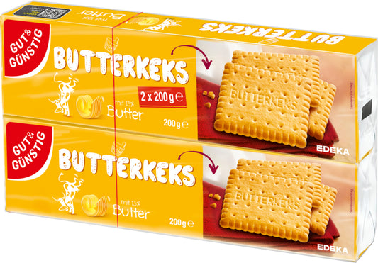 GUT&GÜNSTIG Butterkekse 400g foodpipe [Lebensmittel-Lieferservice Rostock]