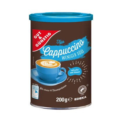 GUT&GÜNSTIG Cappuccino weniger süß 200g foodpipe [Lebensmittel-Lieferservice Rostock]
