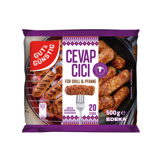 GUT&GÜNSTIG Cevapcici 500g foodpipe [Lebensmittel-Lieferservice Rostock]