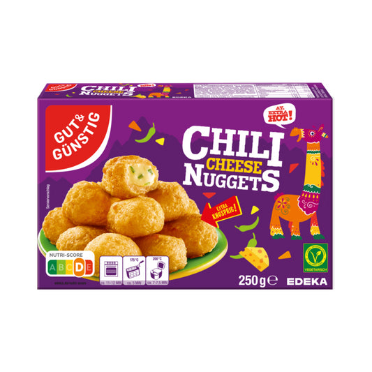 GUT&GÜNSTIG Chili Cheese Nuggets 250g foodpipe [Lebensmittel-Lieferservice Rostock]