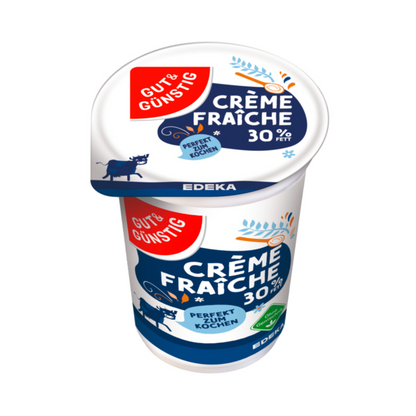 GUT&GÜNSTIG Creme Fraiche natur 200g VLOG foodpipe [Lebensmittel-Lieferservice Rostock]