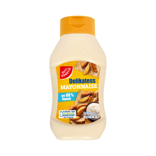 GUT&GÜNSTIG Delikatess Mayonnaise 500ml foodpipe [Lebensmittel-Lieferservice Rostock]