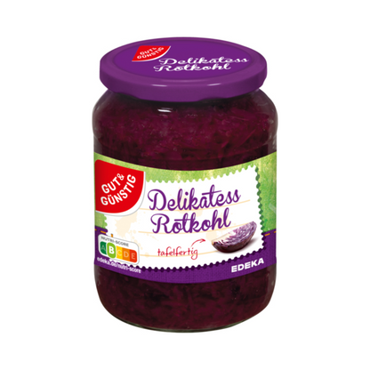 GUT&GÜNSTIG Delikatess Rotkohl 680g foodpipe [Lebensmittel-Lieferservice Rostock]