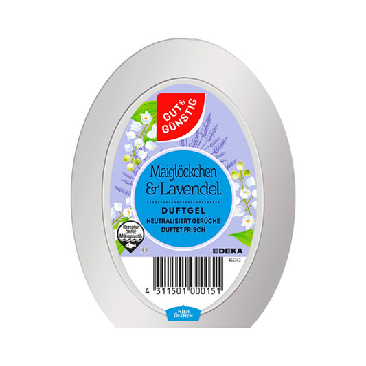 GUT&GÜNSTIG Duftgel Maiglöckchen&Lavendel 150g foodpipe [Lebensmittel-Lieferservice Rostock]