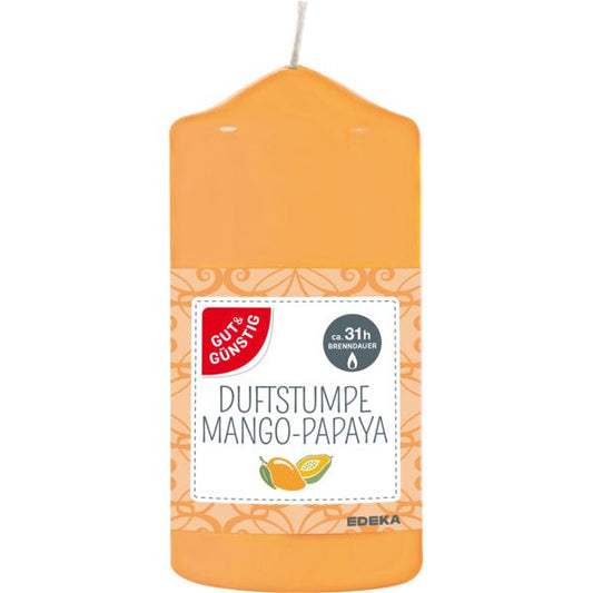 GUT&GÜNSTIG Duftstumpe Mango/Papaya 12x6cm foodpipe [Lebensmittel-Lieferservice Rostock]