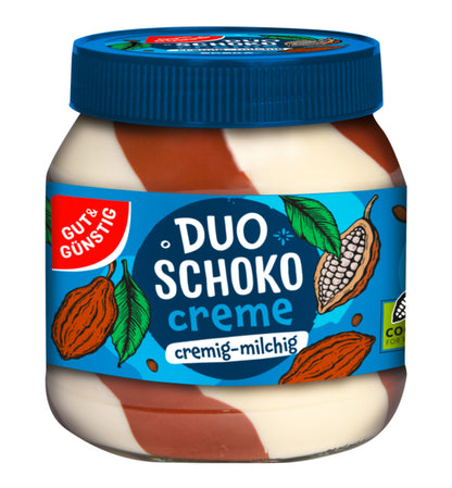 GUT&GÜNSTIG Duo-Schoko-Creme 750g foodpipe [Lebensmittel-Lieferservice Rostock]