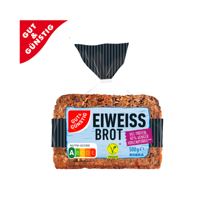 GUT&GÜNSTIG Eiweißbrot 500g foodpipe [Lebensmittel-Lieferservice Rostock]