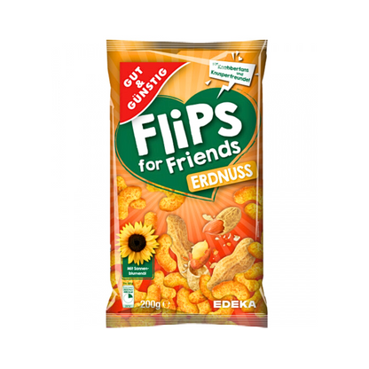 GUT&GÜNSTIG Erdnuss-Flips 200g foodpipe [Lebensmittel-Lieferservice Rostock]