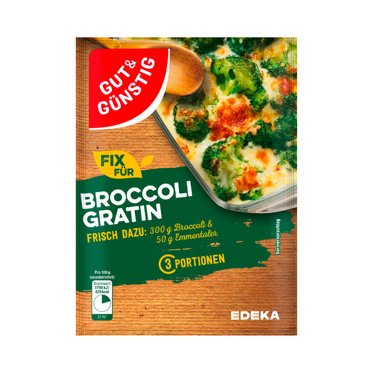 GUT&GÜNSTIG Fix Broccoligratin 40g foodpipe [Lebensmittel-Lieferservice Rostock]