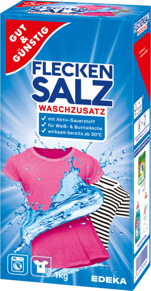 GUT&GÜNSTIG Fleckensalz 1kg foodpipe [Lebensmittel-Lieferservice Rostock]