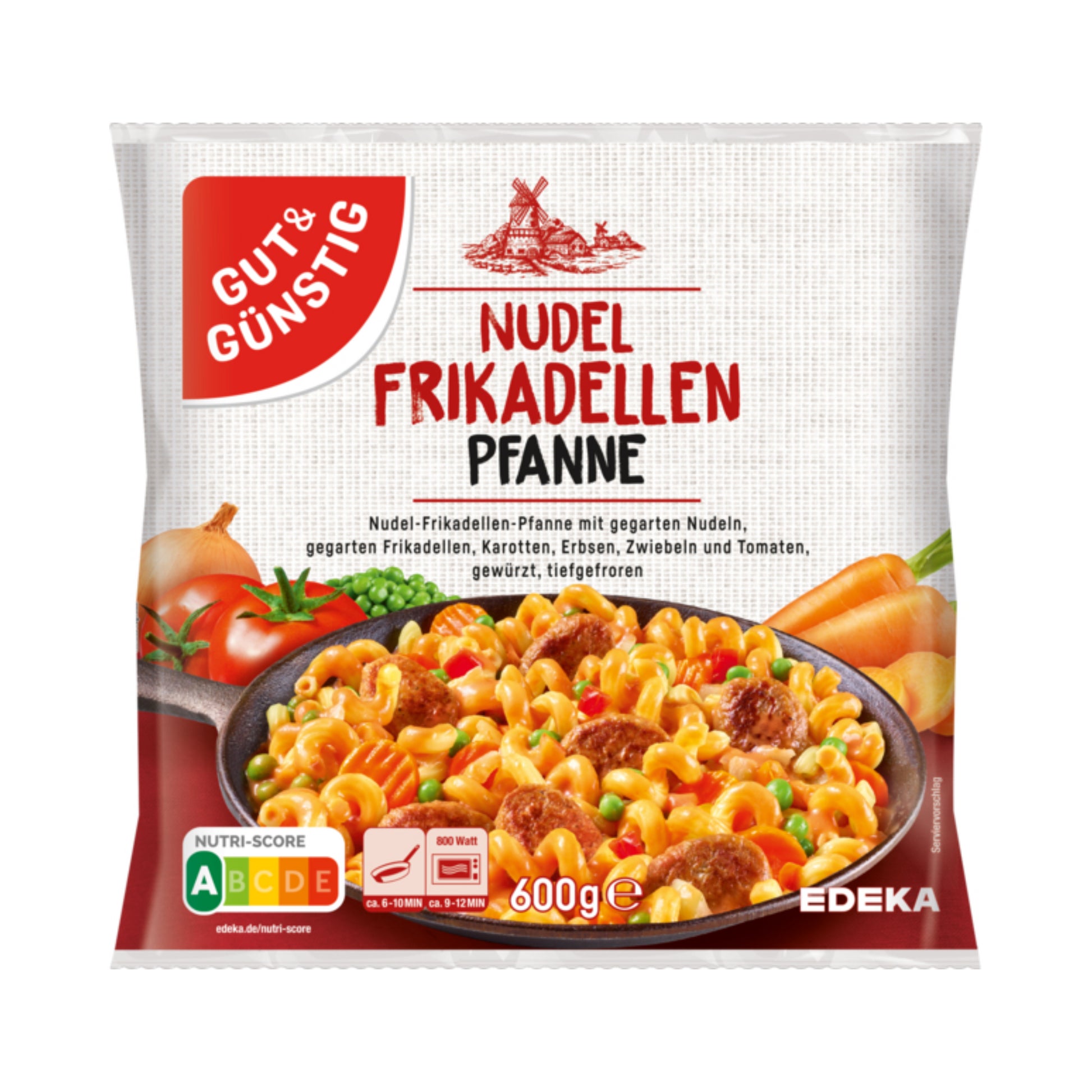 GUT&GÜNSTIG Frikadellenpfanne 600g foodpipe [Lebensmittel-Lieferservice Rostock]