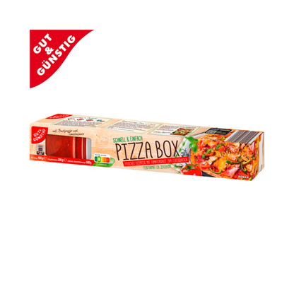GUT&GÜNSTIG Frischer Pizzateig mit Tomatensauce 600g foodpipe [Lebensmittel-Lieferservice Rostock]