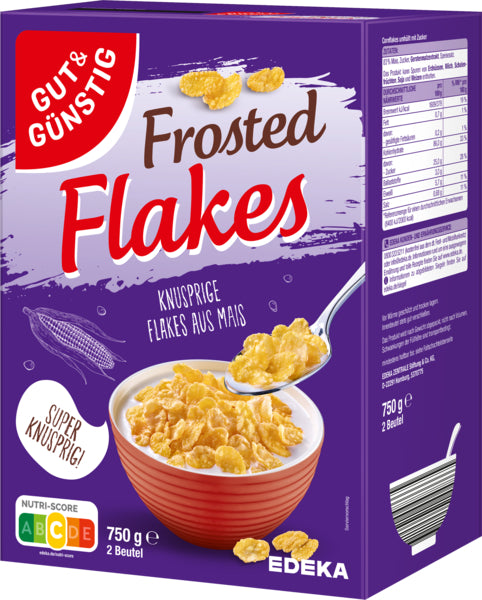 GUT&GÜNSTIG Frosted Flakes 750g foodpipe [Lebensmittel-Lieferservice Rostock]