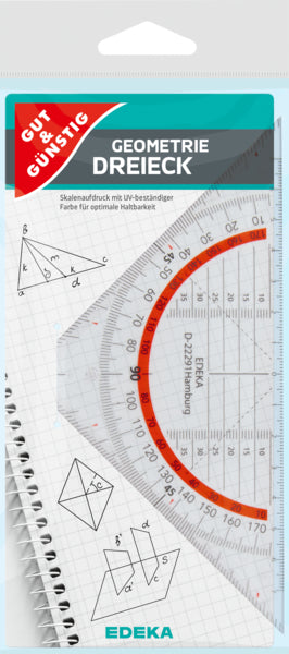 GUT&GÜNSTIG Geometriedreieck foodpipe [Lebensmittel-Lieferservice Rostock]