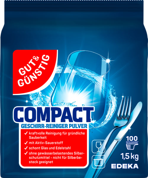 GUT&GÜNSTIG Geschirr-Reiniger Pulver 1,5kg foodpipe Rostock [Lebensmittel-Lieferservice Rostock]