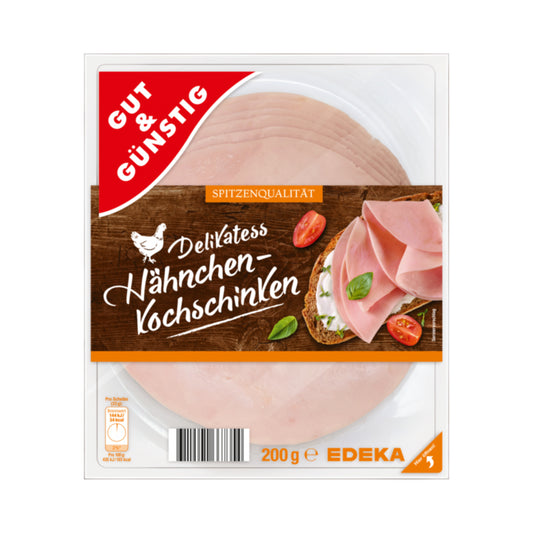 GUT&GÜNSTIG Hähnchenkochschinken 200g foodpipe [Lebensmittel-Lieferservice Rostock]