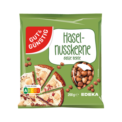GUT&GÜNSTIG Haselnusskerne ganze natural 200g foodpipe [Lebensmittel-Lieferservice Rostock]