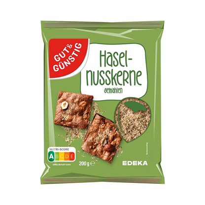 GUT&GÜNSTIG Haselnusskerne gemahlen 200g foodpipe [Lebensmittel-Lieferservice Rostock]