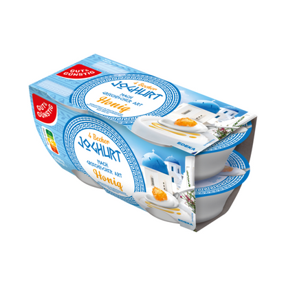 GUT&GÜNSTIG Joghurt nach griechischer Art Honig 4x150g foodpipe [Lebensmittel-Lieferservice Rostock]