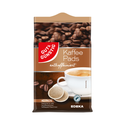 GUT&GÜNSTIG Kaffeepads Entkoff 280g foodpipe Rostock [Lebensmittel-Lieferservice Rostock]
