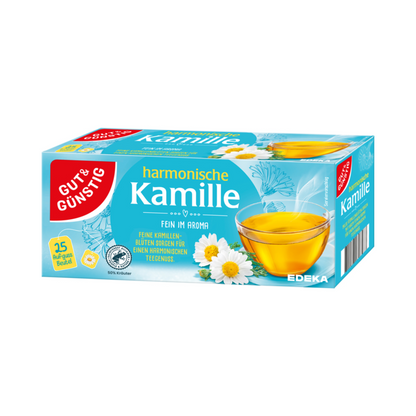 GUT&GÜNSTIG Kamillentee 25x1,5g foodpipe [Lebensmittel-Lieferservice Rostock]