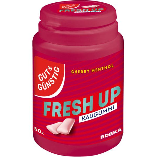 GUT&GÜNSTIG Kaugummi Cherry Menthol Dragee 50ST foodpipe [Lebensmittel-Lieferservice Rostock]