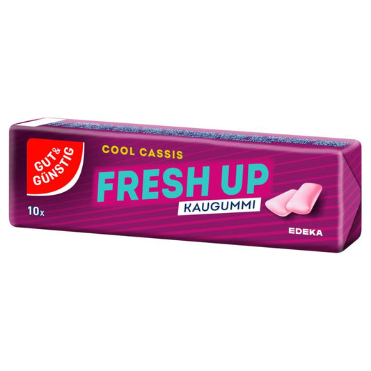 GUT&GÜNSTIG Kaugummi Cool Cassis Dragee 10ST foodpipe [Lebensmittel-Lieferservice Rostock]