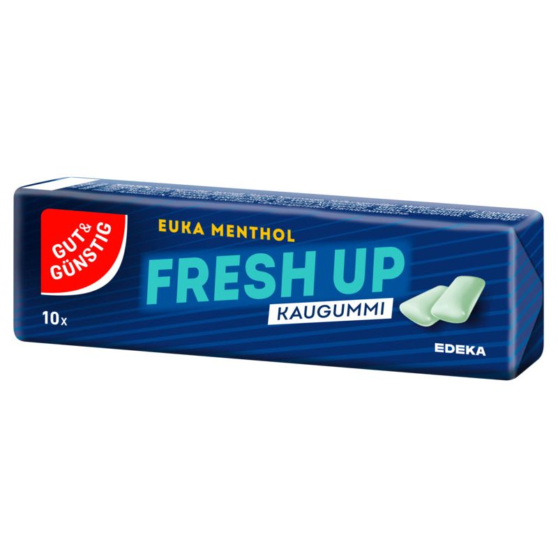 GUT&GÜNSTIG Kaugummi Euka Menthol Dragee 10ST foodpipe [Lebensmittel-Lieferservice Rostock]