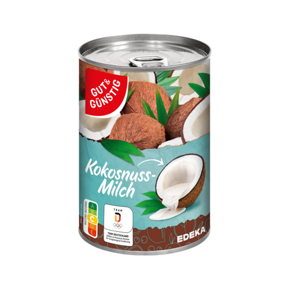 GUT&GÜNSTIG Kokosnussmilch 400ml foodpipe [Lebensmittel-Lieferservice Rostock]