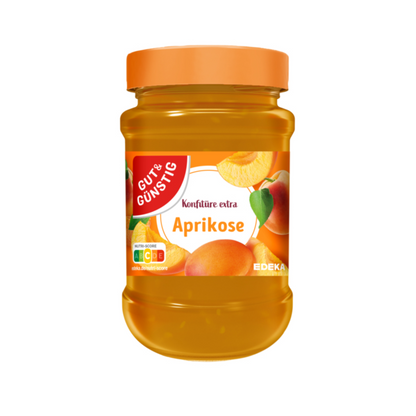 GUT&GÜNSTIG Konfitüre Aprikose 450g foodpipe Rostock [Lebensmittel-Lieferservice Rostock]