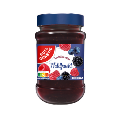 GUT&GÜNSTIG Konfitüre Waldfrucht 450g foodpipe Rostock [Lebensmittel-Lieferservice Rostock]