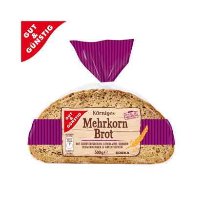 GUT&GÜNSTIG Körniges Mehrkornbrot 500g foodpipe [Lebensmittel-Lieferservice Rostock]