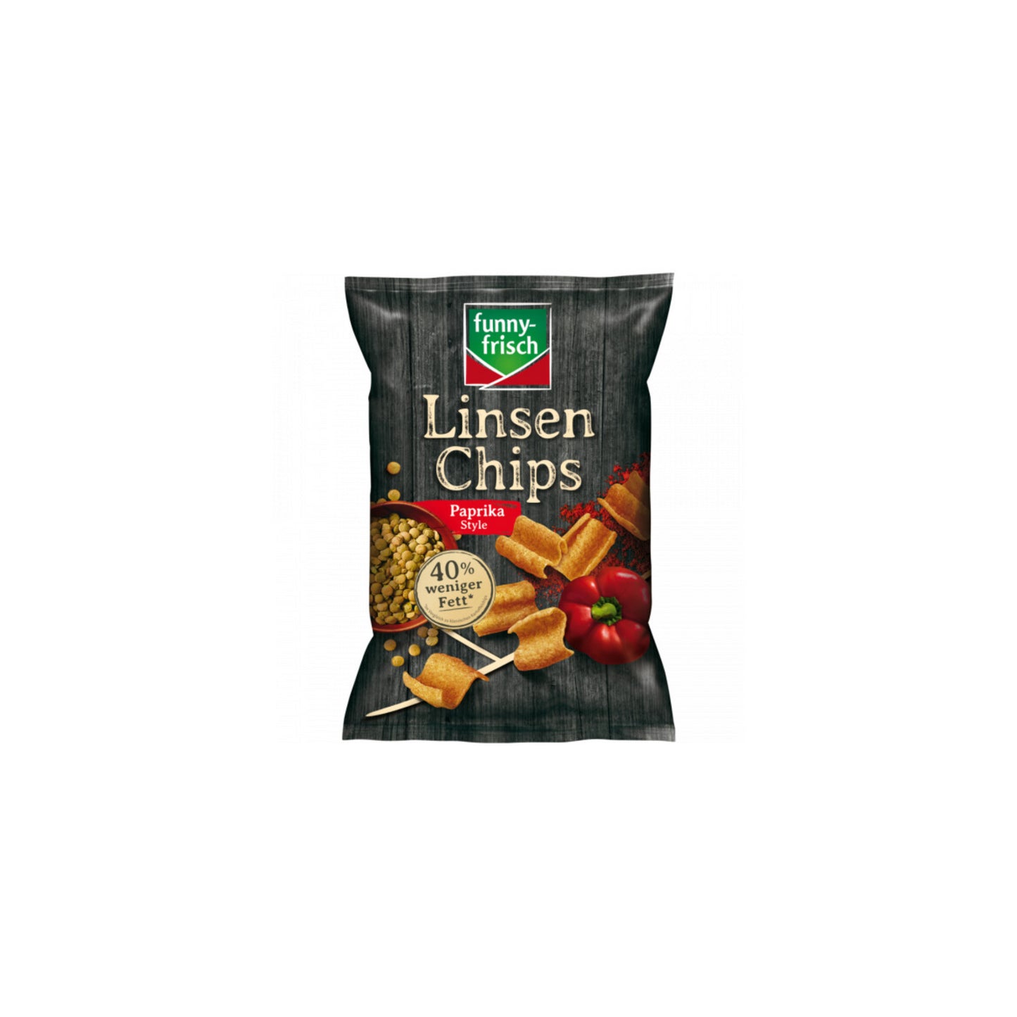 GUT&GÜNSTIG Linsenchips Paprika 90g foodpipe Rostock [Lebensmittel-Lieferservice Rostock]