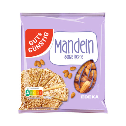GUT&GÜNSTIG Mandeln ganz natural 200g foodpipe [Lebensmittel-Lieferservice Rostock]